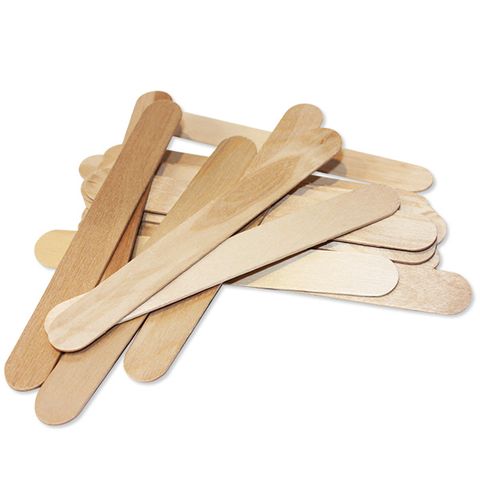 **SPATULAS WOODEN MEDIUM 100pk 150x16mm