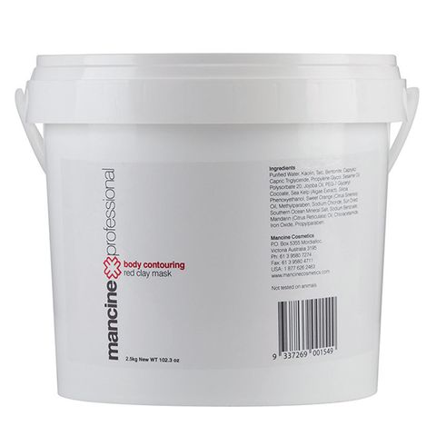 BODY SPA RED CONTOURING CLAY 2.5kg Manci