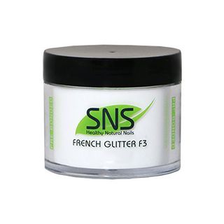 SNS FRENCH GLITTER F3 POWDER 2oz/56gm