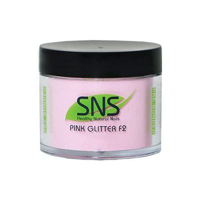 SNS NATURAL PINK GLITTER F2 POWDER 56gm