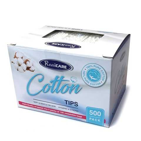 ECO FRIENDLY PAPER COTTON TIPS 500 Pack