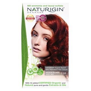 MEDIUM BLONDE DEEP RED 7.55 Naturigin