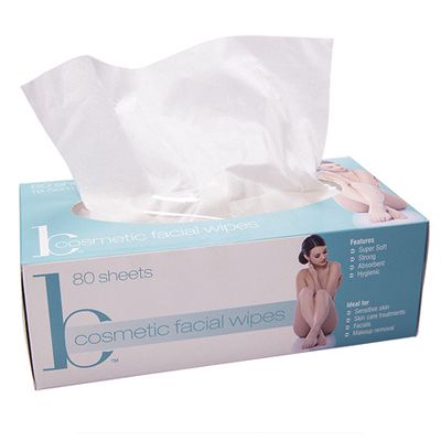 FACIAL WIPES 19.5cm x 18.5cm 80pk