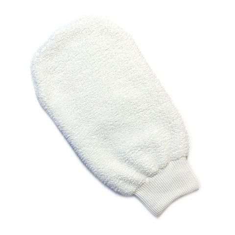Riffi Face Cleaning Mitt Classic - White