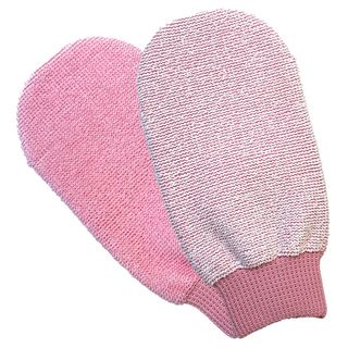 Riffi Face Clean & Wash Mitt - Pink