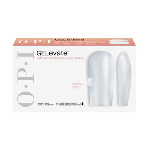 GELevate Gel Tips Square Medium 640 Tray
