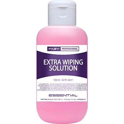 EXTRA WIPING SOLUTION 125ml Faby