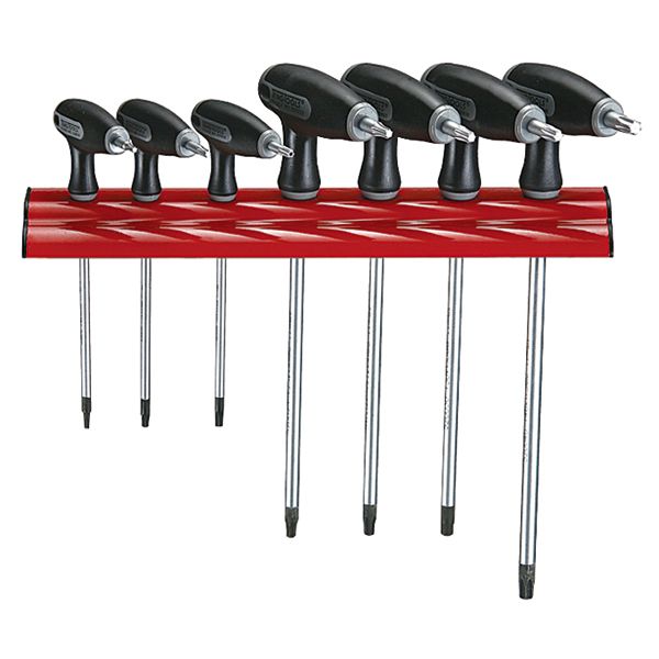 TENG 7PCE TX/TPX T-HANDLE SET 10-40 W/ WALL RACK - ITM Industrial Products