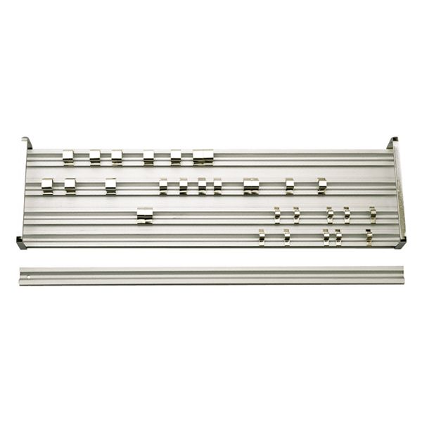 TENG 33PCE 450MM 4-TRACK CLIP RAIL TRAY W/CLIPS - ITM Industrial Products