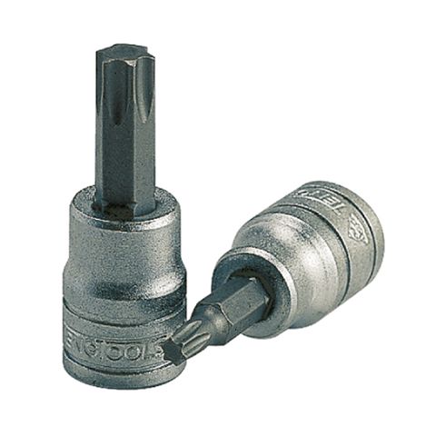 CHROME SOCKETS - 1/2" DRIVE TORX