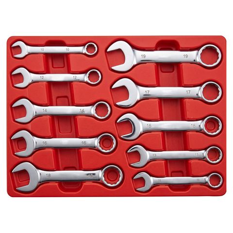 RYTOOL METRIC STUBBY SPANNER SET