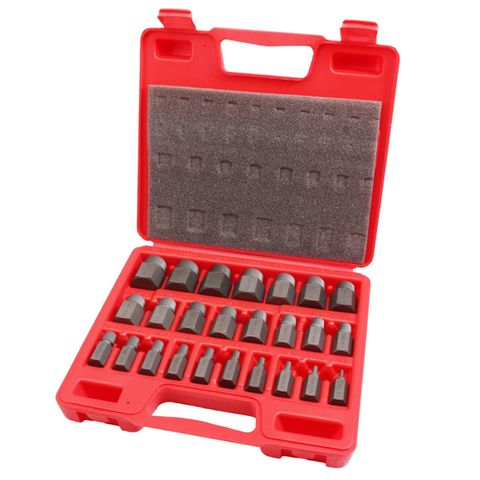 RYTOOL MULTI-SPLINE EXTRACTOR SET, 25 PIECE
