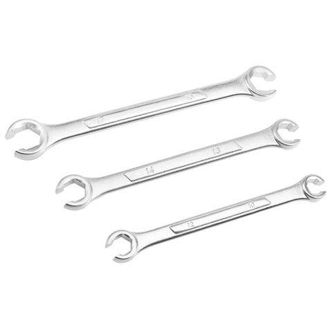 RYTOOL 3PC METRIC FLARE NUT SPANNER SET