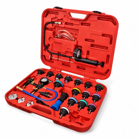 RYTOOL 26 PIECE RADIATOR PRESSURE TEST KIT