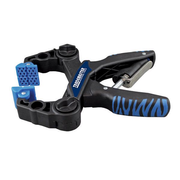 TRADEMASTER MULTI ADJ. CLAMP, PLASTIC WITH RUBBER GRIP HANDLE 180MM X ...