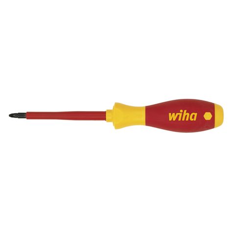 SCREWDRIVER, POZIDRIVE PZ2 X 100MM, SOFTFINISH, VDE 1000V INSULATED