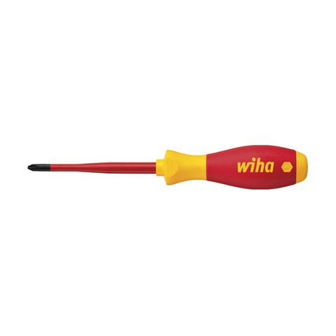 SLIMFIX SCREWDRIVER, PHILLIPS PH2 X 100MM, SOFTFINISH, VDE 1000V INSULATED