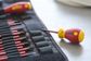 SCREWDRIVER WITH BIT HOLDER SET, SLIMVARIO, VDE 1000V INSULATED