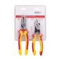 2 PIECE PLIER SET, 41250 220MM LINEMAN'S PLIERS & 26754 200MM SIDE CUTTERS, VDE 1000V INSULATED