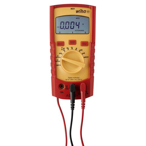 DIGITAL MULTIMETER UP TO 1,000 V AC, CAT IV