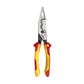 225MM 8-IN-1 MULTIFUNCTIONAL PLIERS, INDUSTRIAL ELECTRICIANS, WITH SWITCHABLE OPENING SPRING, VDE 1000V INSULATED