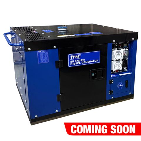 ITM DIESEL GENERATOR SILENT CABINET 8300W PEAK ELECTRIC START