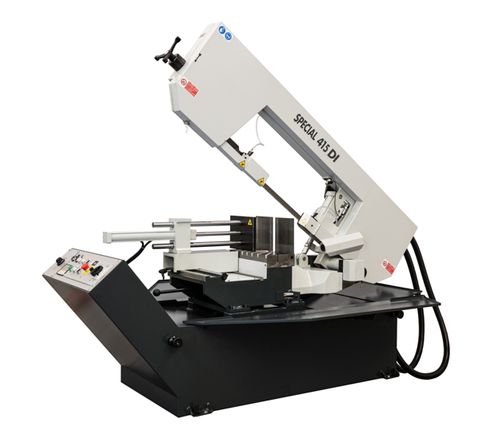 MACC BANDSAW, SEMI AUTO,  SWIVEL HEAD, DUAL MITRE