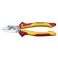 WIHA 200MM HEAVY-DUTY BICUT SWITCHABLE DIAGONAL SIDE CUTTERS, VDE 1000V INSULATED