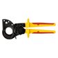 WIHA CABLE CUTTER ELECTRIC UP TO 300 MM&sup2; WITH RATCHET MECHANISM, VDE 1000V INSULATED