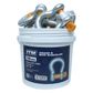 YELLOW PIN GS SCREW PIN BOW SHACKLES - PAILS