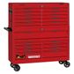 TENG 1133PCE PRO35 53" 19 DRAWER MONSTER STACK FOAM ROLL CABINET TOOL KIT, METRIC RED