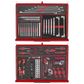 TENG 1133PCE PRO35 53" 19 DRAWER MONSTER STACK FOAM ROLL CABINET TOOL KIT, METRIC RED