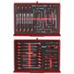 TENG 1133PCE PRO35 53" 19 DRAWER MONSTER STACK FOAM ROLL CABINET TOOL KIT, METRIC RED