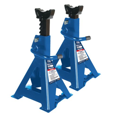 RATCHET JACK STAND, QUICK START, 3,000KG PAIR, MAX HEIGHT 515MM