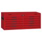 TENG 53" PRO TOP BOX, 10 DRAWERS, RED