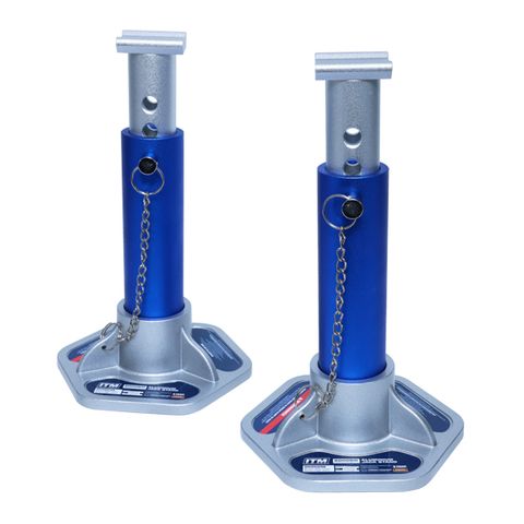 JACK STAND ALUMINIUM 2,000KG PAIR, MAX HEIGHT 400MM
