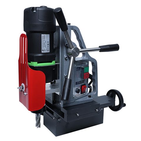 HOLEMAKER MAGSLOT X-Y MILLING MAGNETIC BASE DRILL, X-Y MOVEMENT, 240V