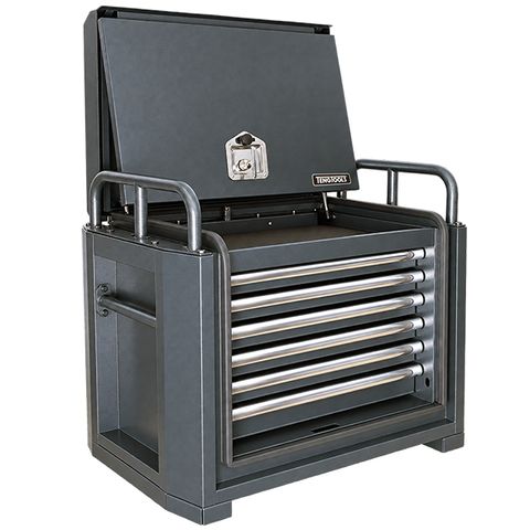 TENG OFFROAD TOOLBOX, 6 DRAWERS, GREY