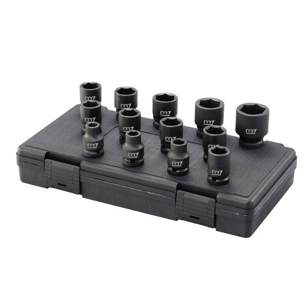 M7 IMPACT SOCKET SET, 3/8