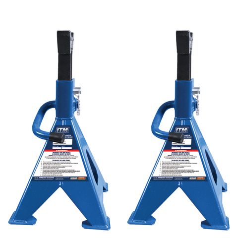 RATCHET JACK STAND 2,000KG PAIR, MAX HEIGHT 434MM