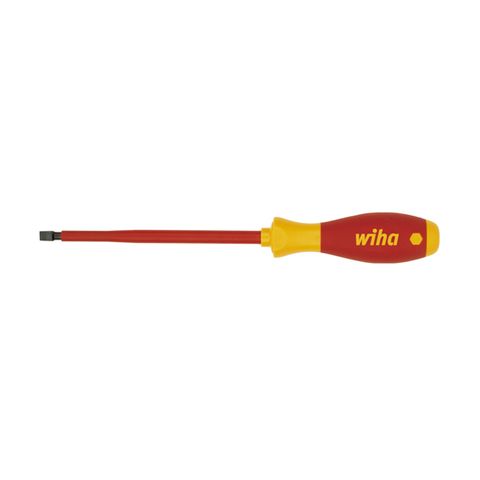 SCREWDRIVER, SLOTTED 2.5MM X 75MM, SOFTFINISH, VDE 1000V INSULATED
