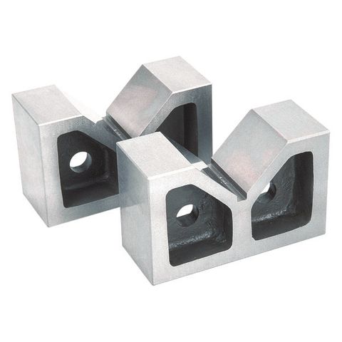 VB/C/4 GROZ CAST IRON VEE BLOCK-MATCHED PAIR, 100x 40x 65MM, 56MM VEE WIDTH