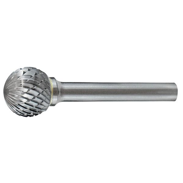 HOLEMAKER CARBIDE BURR, BALL SHAPE, 1/8