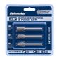 HOLEMAKER CARBIDE BURR SET, BLISTER PACK, 3PCE SB3, SC3, SF3,