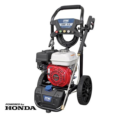 ITM PETROL PRESSURE WASHER GX200 HONDA ENGINE 3200PSI 9.5L/MIN