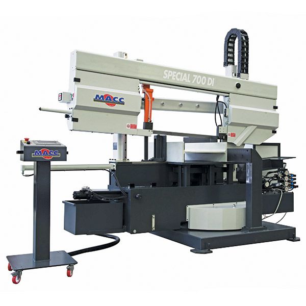 MACC DUAL COLUMN BANDSAW, WITH TOUCH SCREEN CONTROL PANEL AND VERTICAL ...