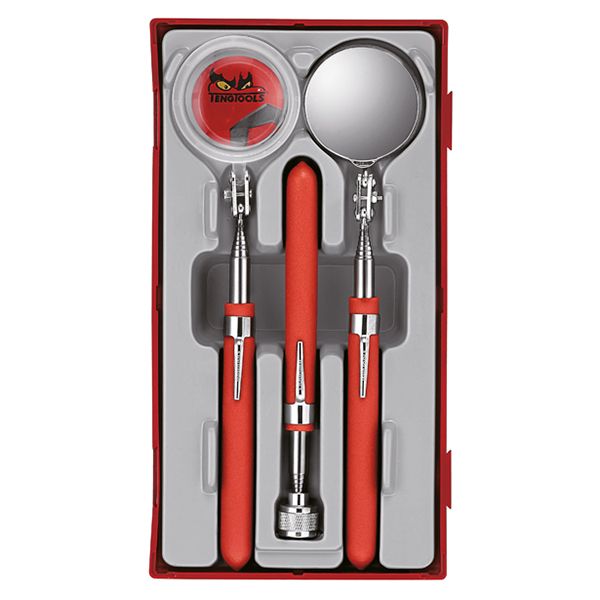 TENG 3PCE MAGNIFIER & MIRROR INSPECTION SET - TC-TRAY - ITM Industrial ...