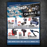 Workshop Tools & Machinery - August to October Sale Now On