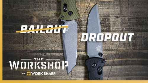 How To Re-Profile A Tanto Edge Into A Drop Point