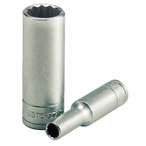 TENG 1/4" DR. DEEP SOCKET 12MM 12PT